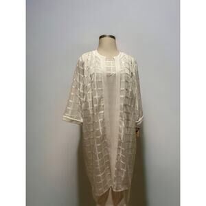 Maya Brooke Size 24W Off‎ White Dress